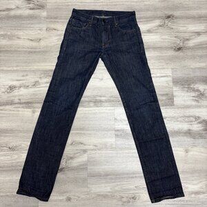 Paige Jeans Mens 29 x 33 Federal Slim Straight Blue Dark Wash Denim Pants